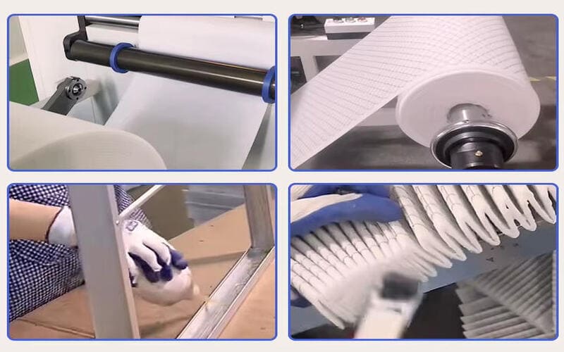 air filter production