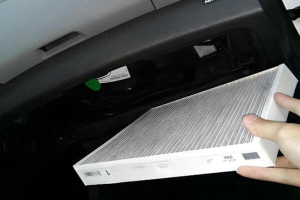 cabin air filter location