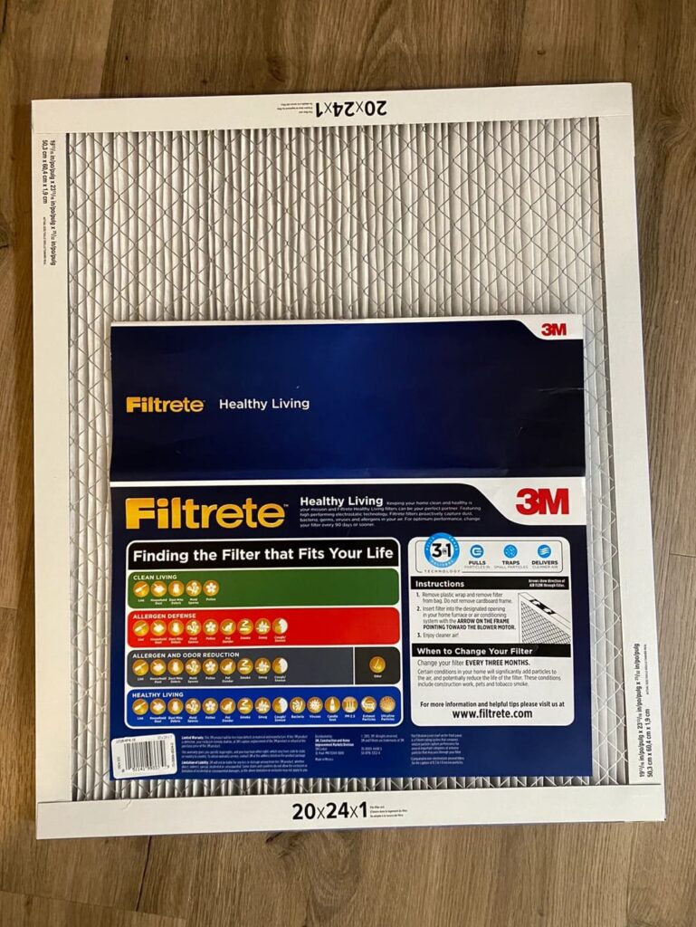 3M Filtrete filter 