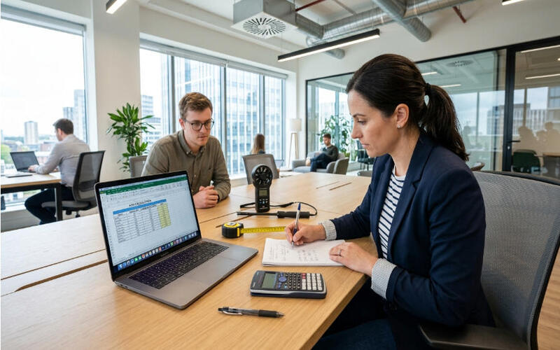 Air Changes Per Hour Calculation