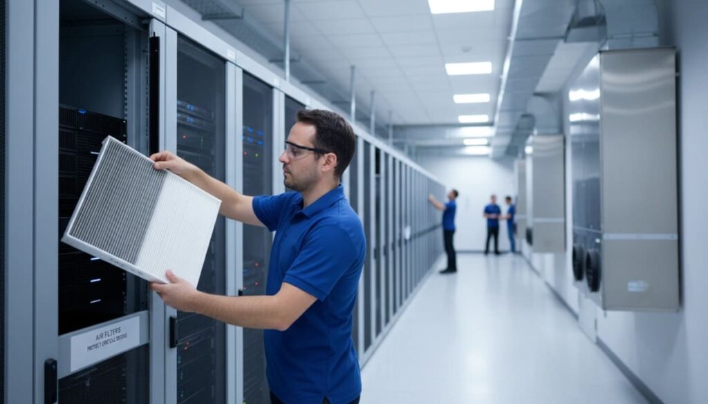 Air Filters Protect Data Center Equipment