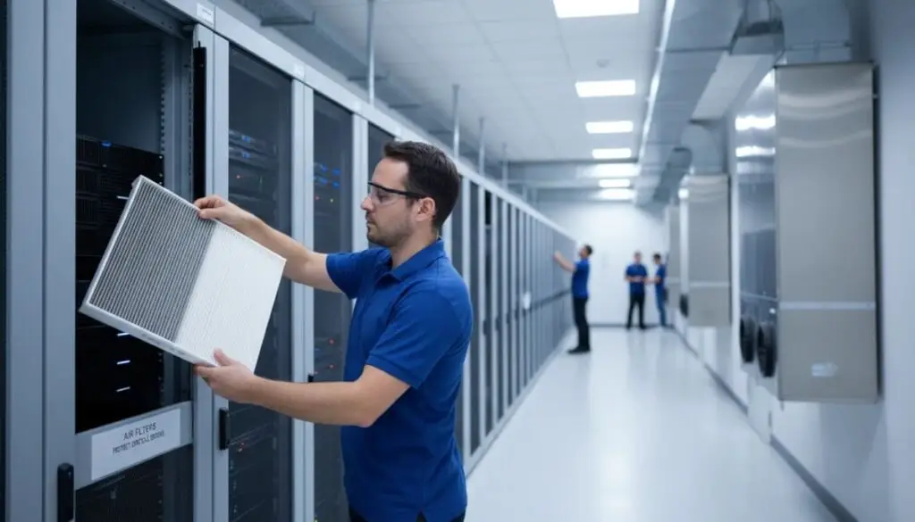 Air Filters Protect Data Center Equipment