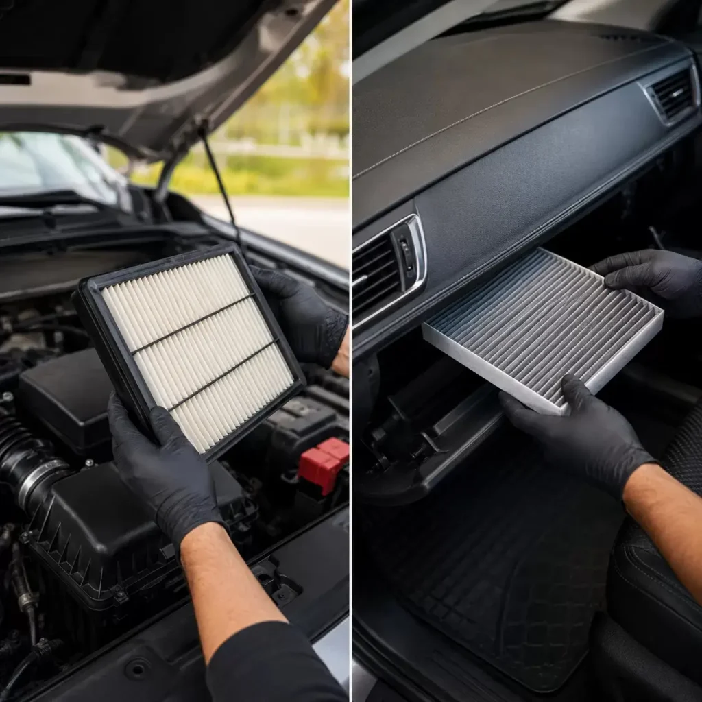 Engine vs. Cabin Air Filter Maintenance
