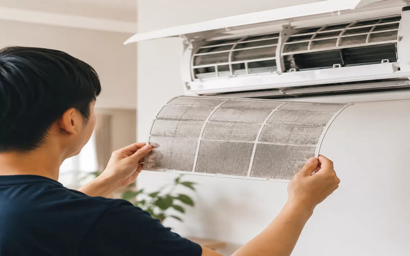 How_to_clean_air_conditioner_filter