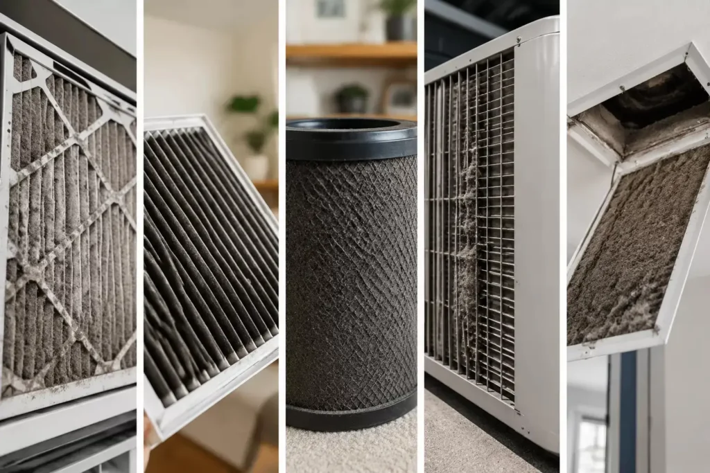 5 HVAC Filter Clog Warning Signs