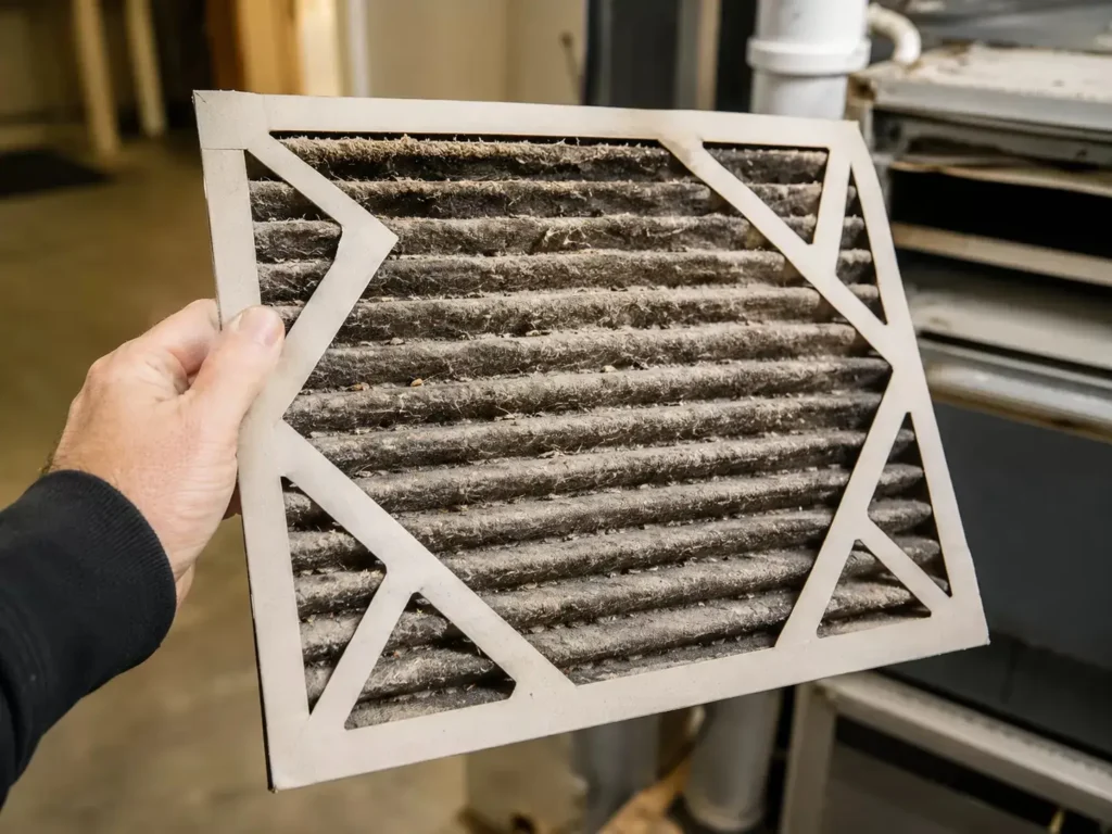 Air Filter Dirt Buildup Signs