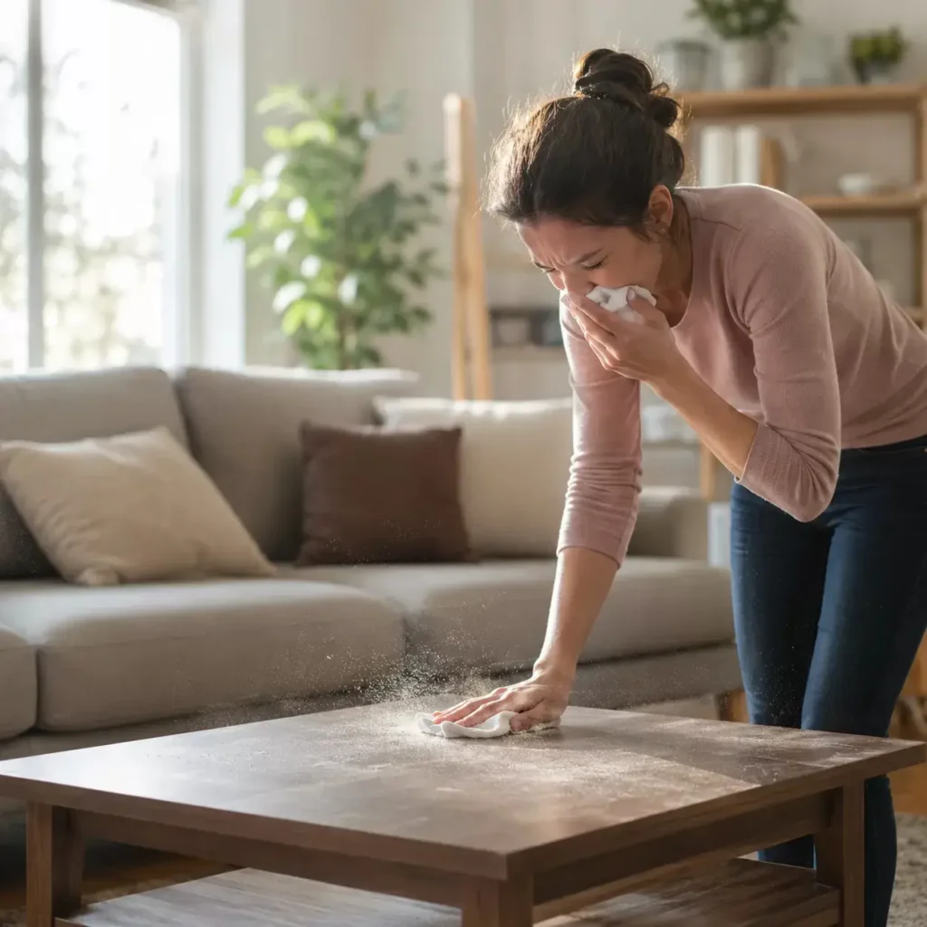 Causes of Dust Accumulation in Homes