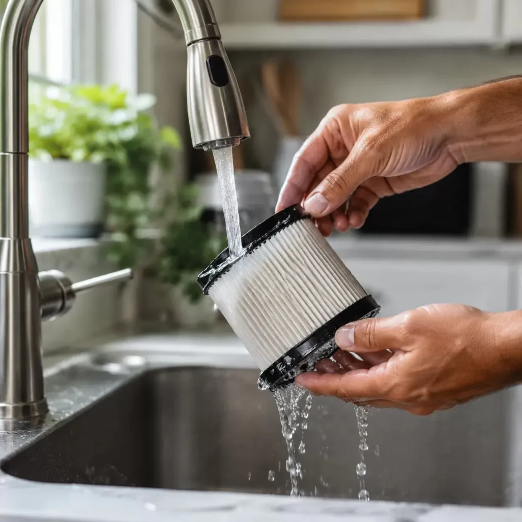 How to Clean a Washable Vacuum Filter