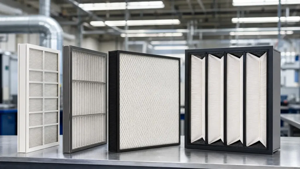 Effective filtration area filter efficiency