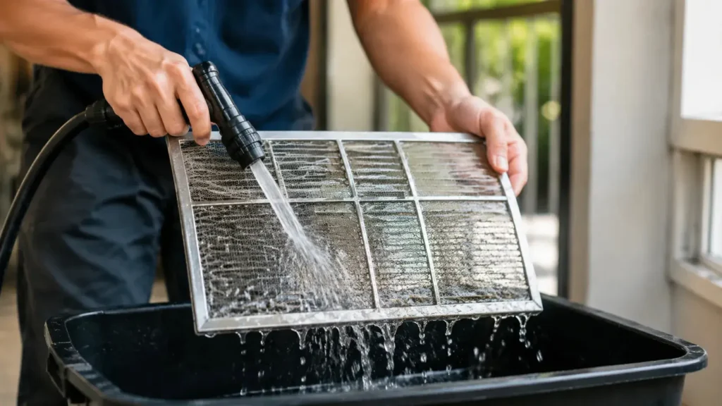 How to Clean Metal Mesh AC Filter