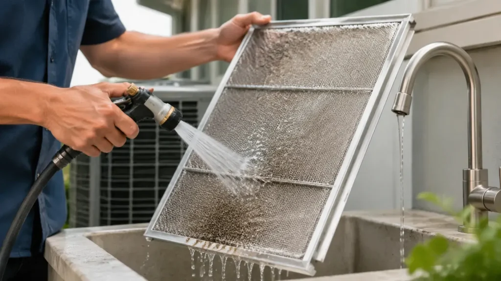 How to Clean Metal Mesh Air Conditioning Filter