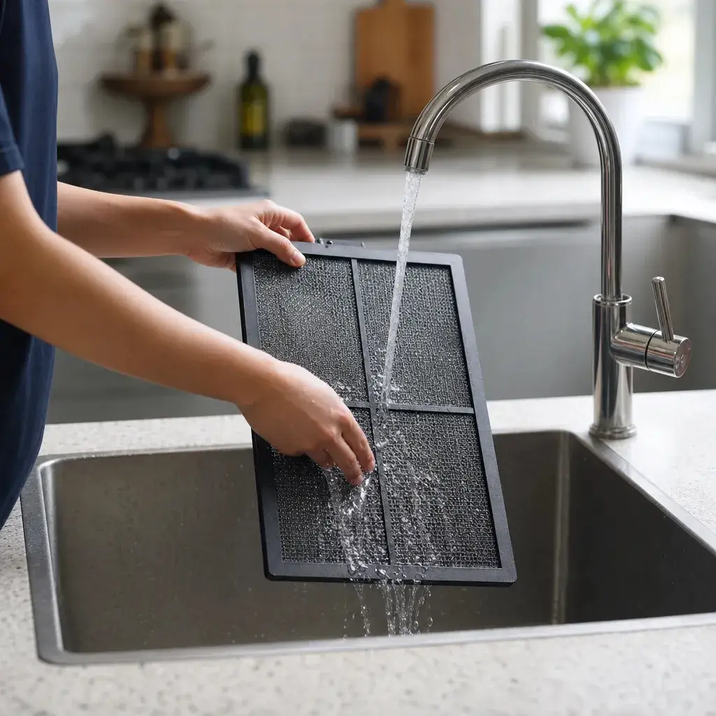 how to clean washable air purifier filter