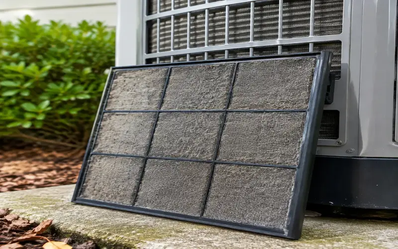 Can You Put Air Filter Material on Condensing Coils