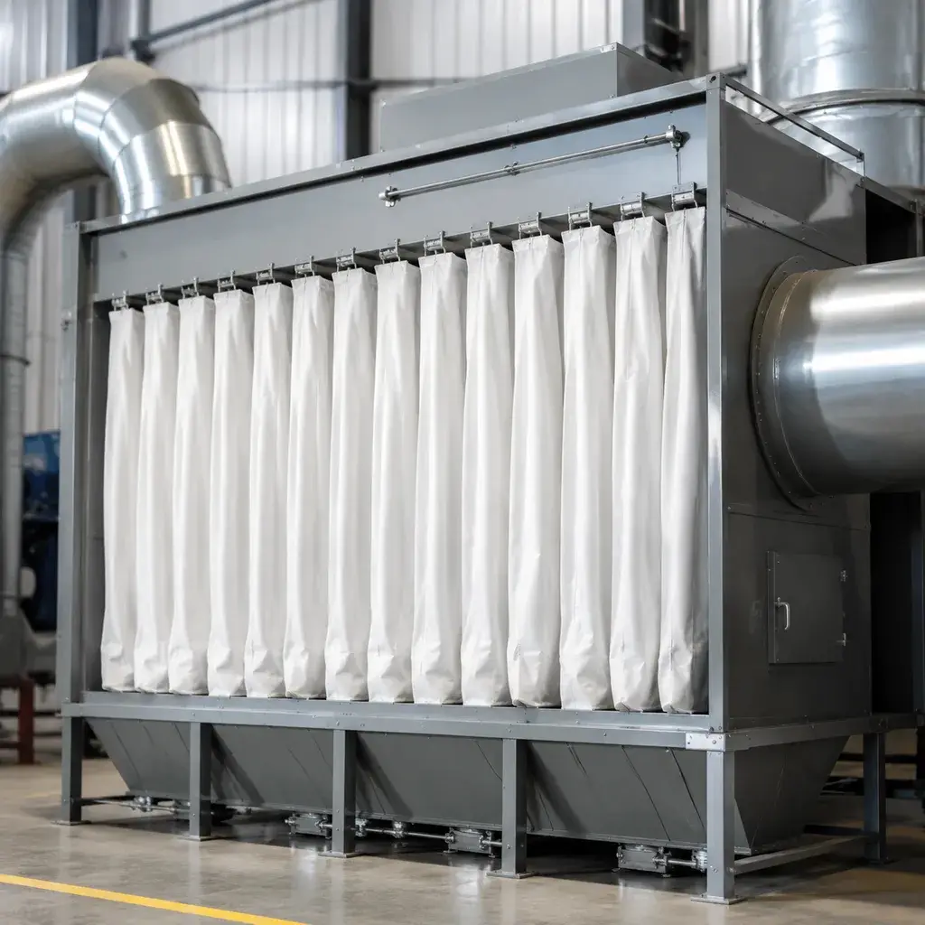 Do bag filters eliminate dust separators