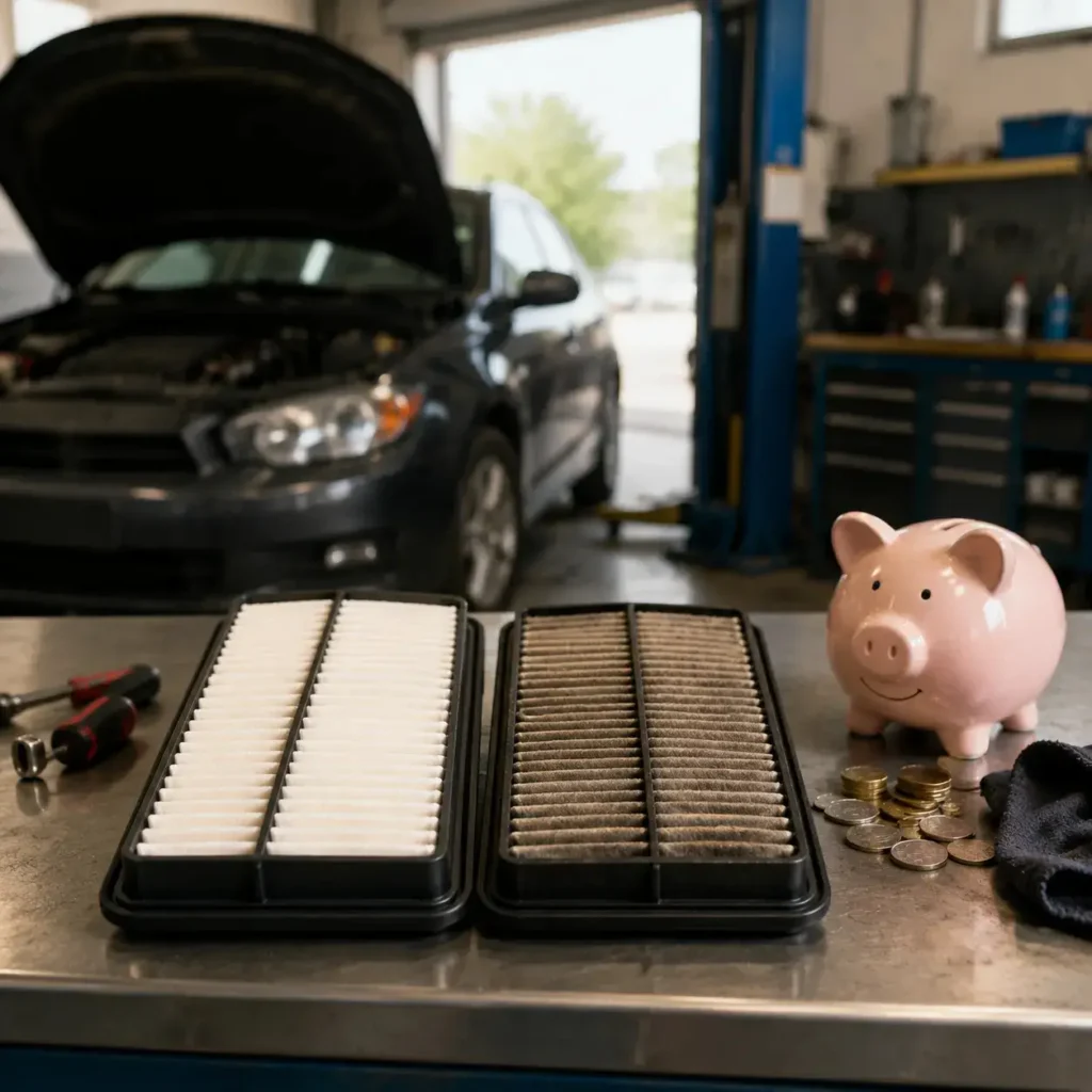 car air filter replacement cost and schedule