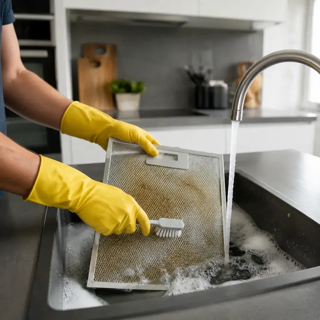 how to clean oven air filter deep clean